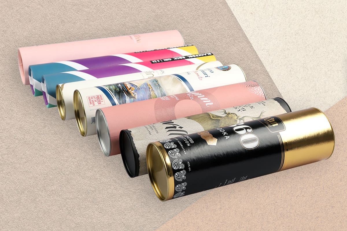 Principaux aspects de la conception des tubes en papier personnalisés : De la couleur au motif