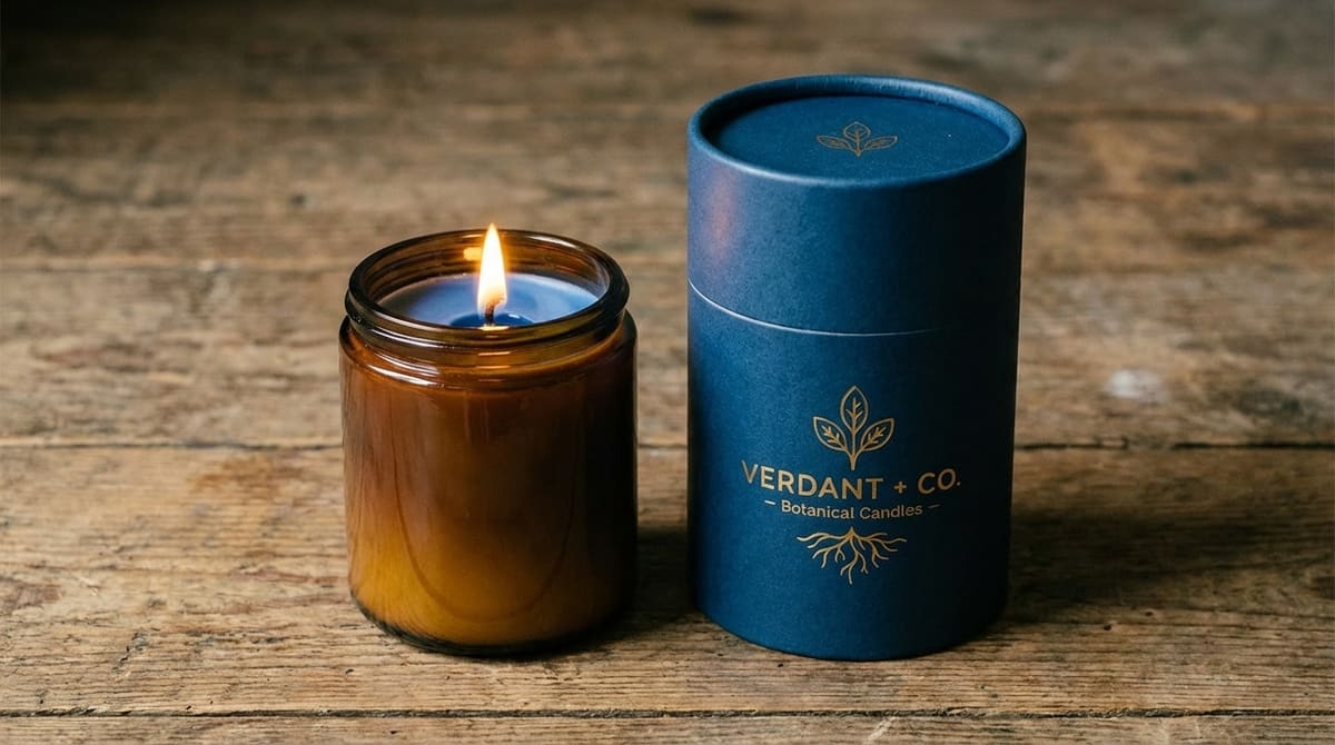 L’Harmonie Parfaite entre Luxe et Durabilité : Boîtes Cylindriques pour Bougies