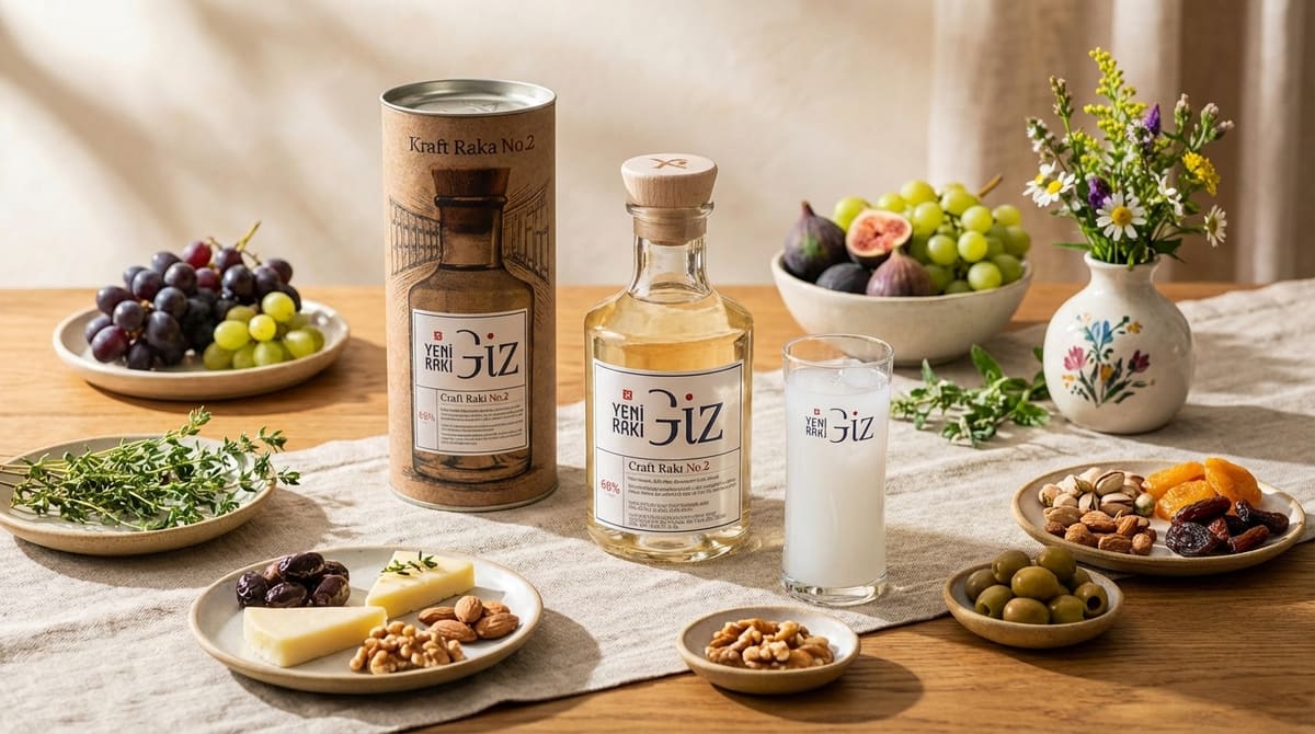 Boîtes Cylindriques pour Rakı pour une Expérience Premium