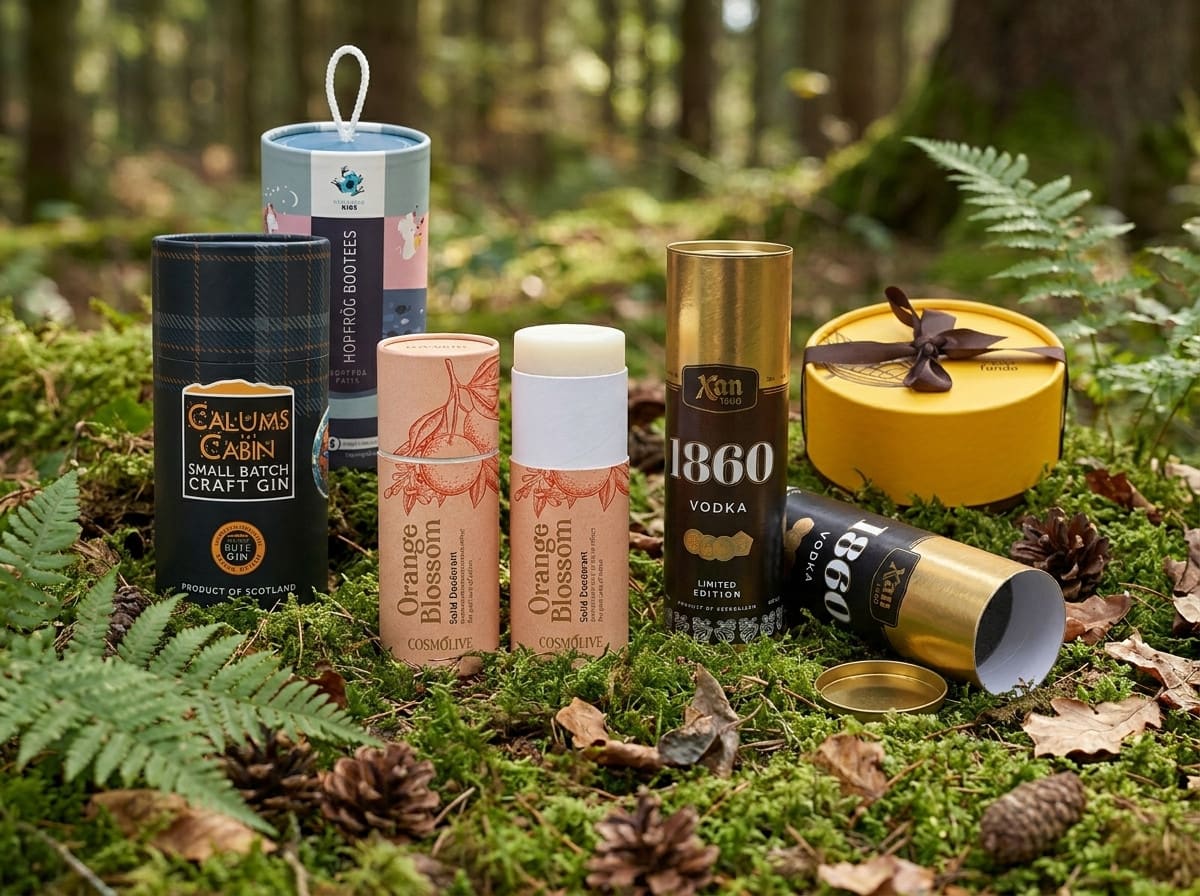 Un avenir sans plastique : Comment les boîtes en carton cylindriques protègent-elles la nature ?